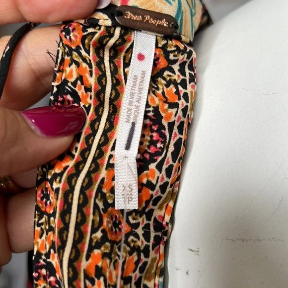 Free People Stevie printed tunic dress in multi size XSmall - Picture 8 of 8
